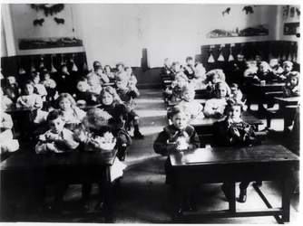 Niños en un aula